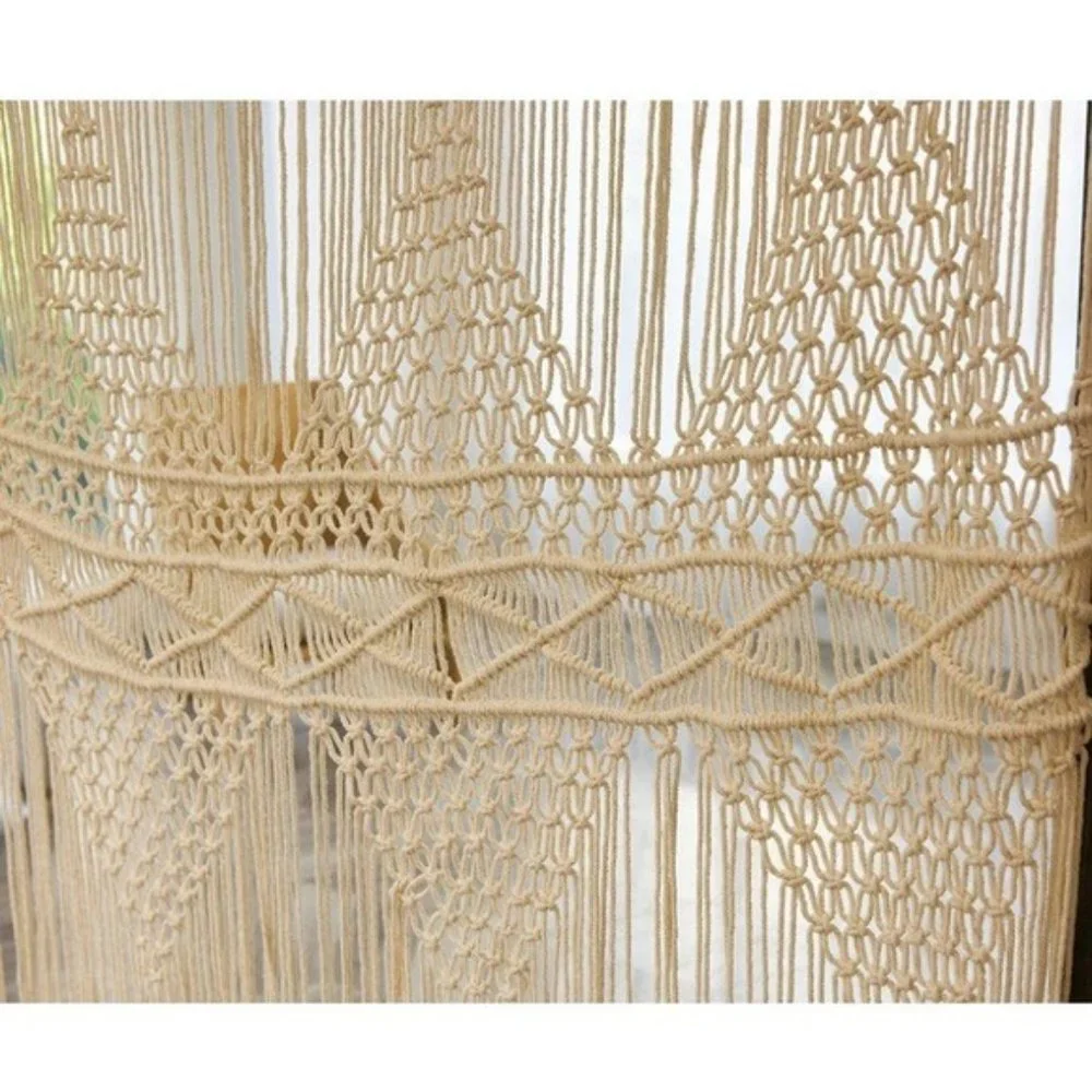 Geometric Macrame Indie Hippie Living Room/Bedroom/Dorm/Wall/Home Decor/Art - Picture 6 of 7
